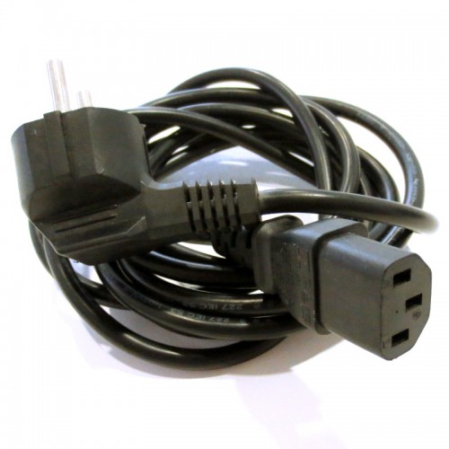 220v elektrības kabelis (EU tipa)